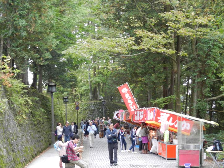 No food left in Nikko, japan