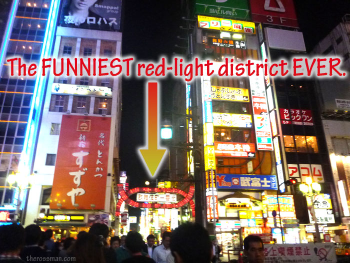 Shinjuku red light district