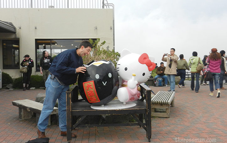 Me and Hello Kitty and her eggy friend