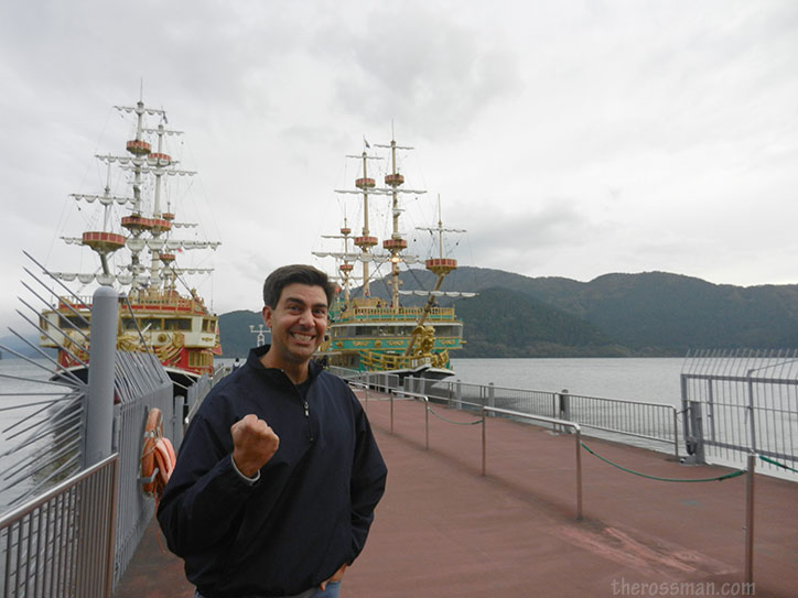 Hakone pirate ship.