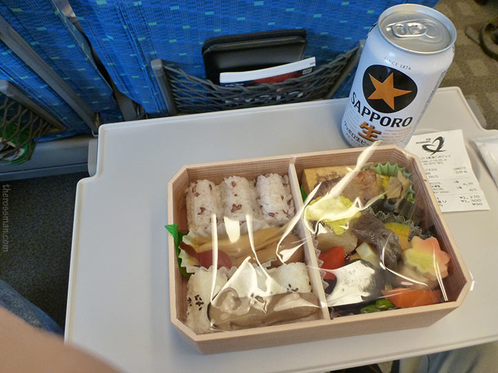 Bullet Train meal