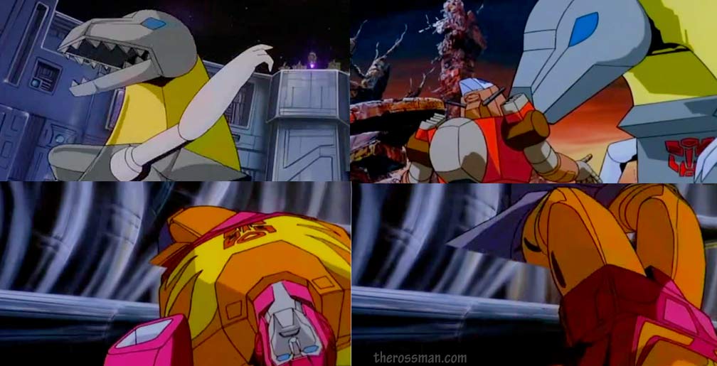 Transformers the Movie errors in animation