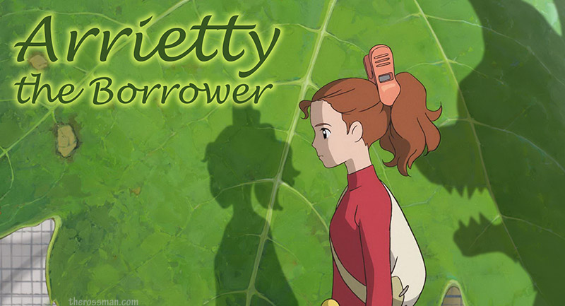 Arrietty the Borrower... look at the image again after you watch the movie