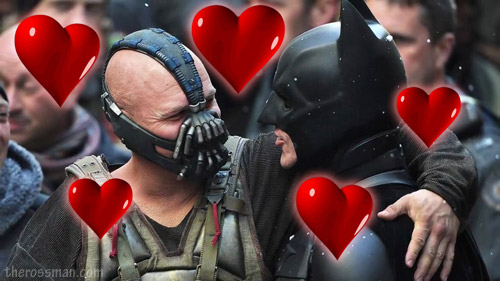Batman heart Bane