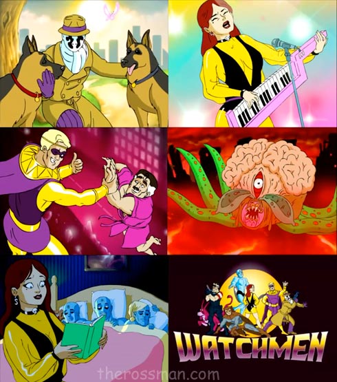 Saturday TV Watchmen!  TV Watchmen!!