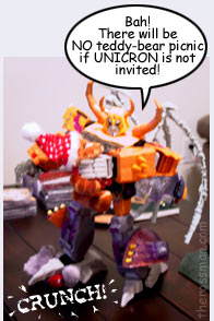 And that's the day the Unicron killed their piiiiiiiiicnic!