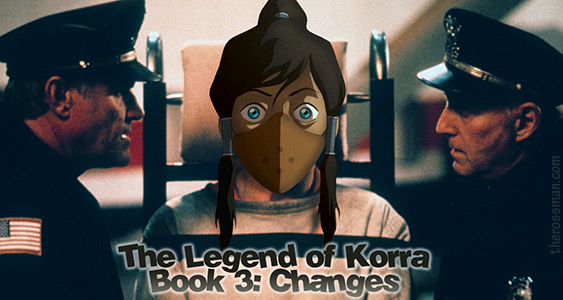 Legend of Korra - book three - changes