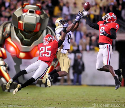 UGA Takes Down GA Tech