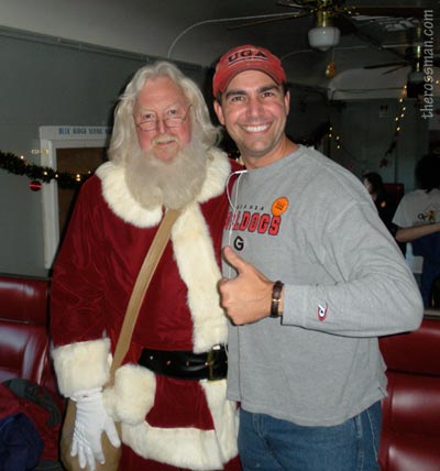 Santa 'n me