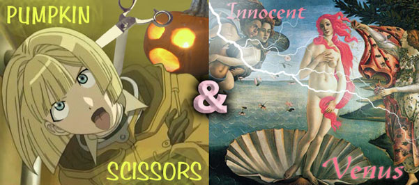 Pumpkin Scissors and Innocent Venus