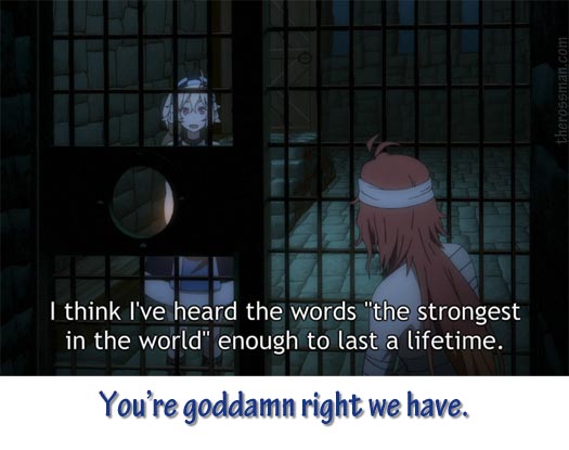 Rokka the brave and strongest dumbshit in the world