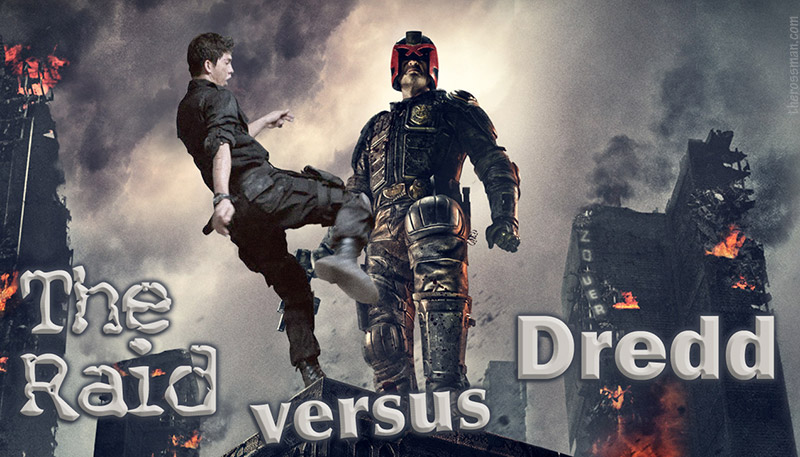 The Raid - Redemption versus DREDD