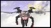 She'th flying!! It'th fantath-tic!!